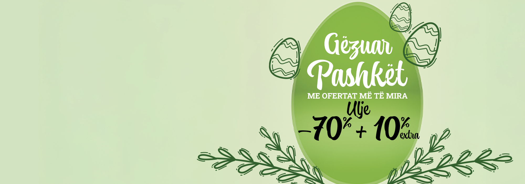 Gëzuar Pashkën me oferta speciale