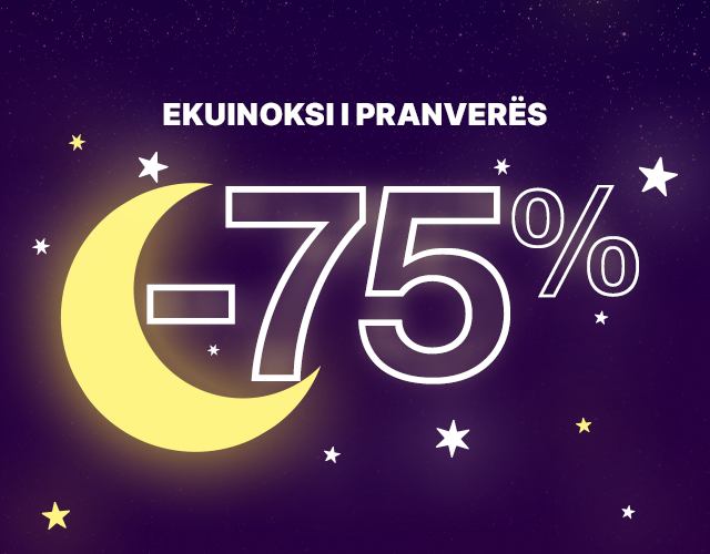 Ekuinoksi i pranverës deri 75% ULJE