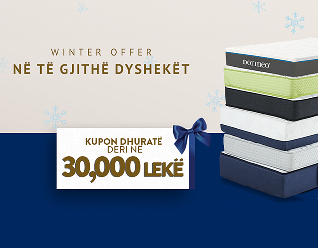 Dyshek Dormeo - Rehati që ndjehet çdo natë!