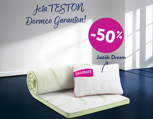 Shtresë Nature's Aloe Vera + Jastëk Dream