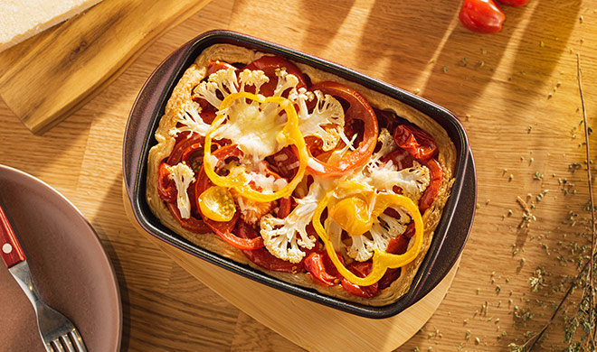 Delimano Royal Supreme Glass Small Tray+Lid